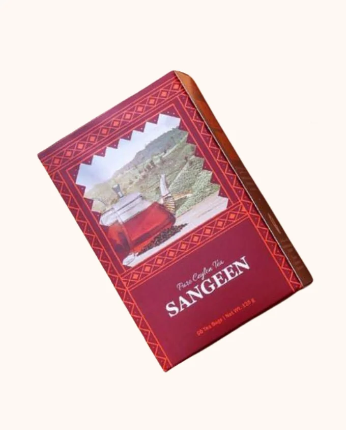Sangeen Tea Bags - 50 Exquisite Ceylon Tea Bags